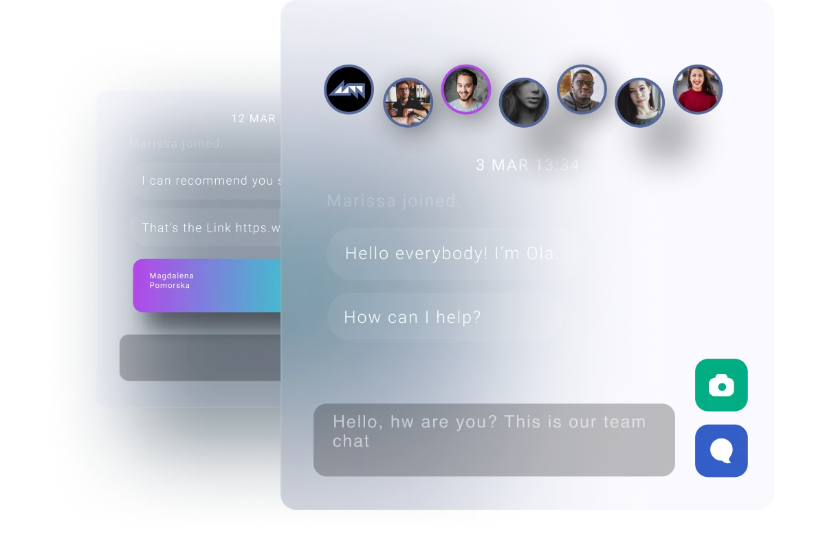 Chatbot's UI